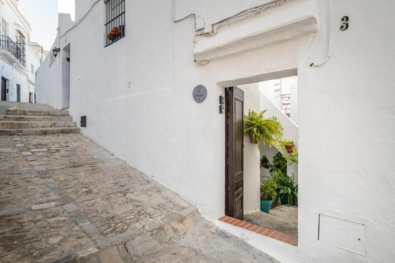 Casa La Fontana 3 Apartment Vejer de la Frontera Exterior foto